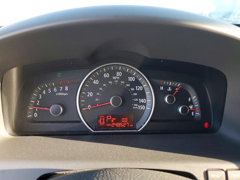 2009 Kia Borrego მანქანა იყიდება აუქციონზე, vin: KNDJJ741695028561, აუქციონის ნომერი: 69857456