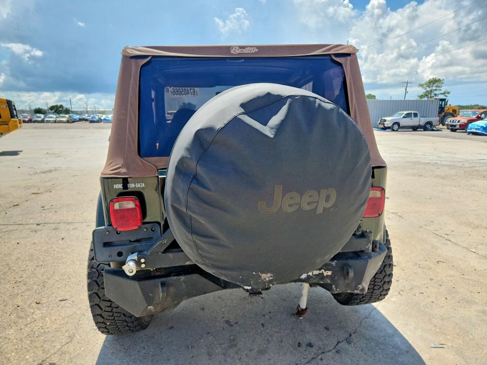 Aukcja sprzedaży 1998 Jeep Wrangler / Tj, vin: 1J4FY49S6WP730696, numer aukcji: 67405066