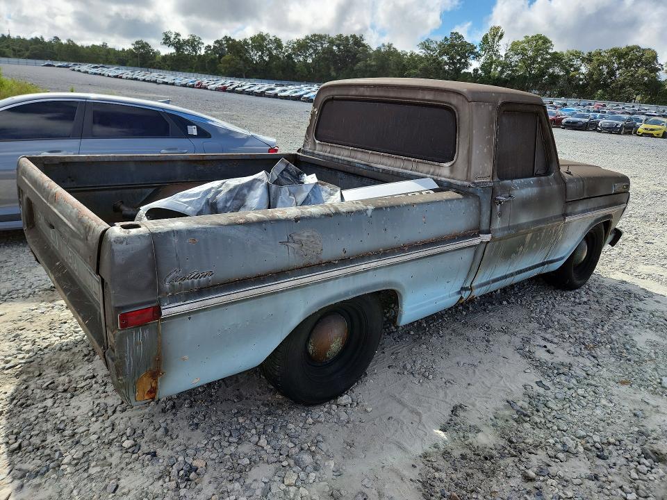 1968 Ford F100 მანქანა იყიდება აუქციონზე, vin: F10YLC72676, აუქციონის ნომერი: 67255376