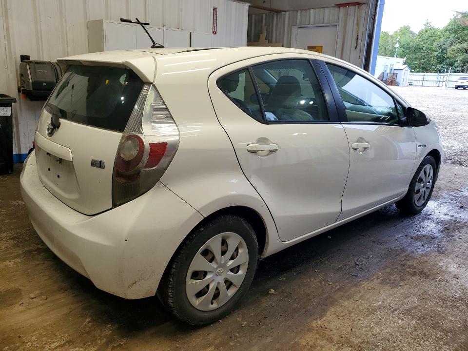Aukcja sprzedaży 2012 Toyota Prius C, vin: JTDKDTB33C1502540, numer aukcji: 71117886