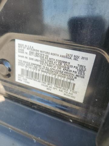 Aukcja sprzedaży 2015 Mitsubishi Outlander Sport, vin: 4A4AP3AU5FE062663, numer aukcji: 68858996