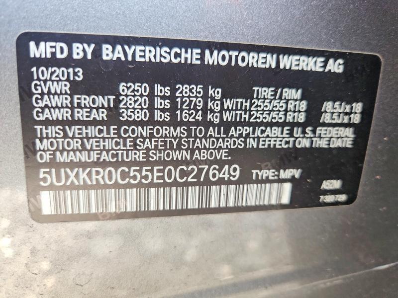 Aukcja sprzedaży 2020 Bmw X5, vin: 5UXKR0C55E0C27649, numer aukcji: 69006856