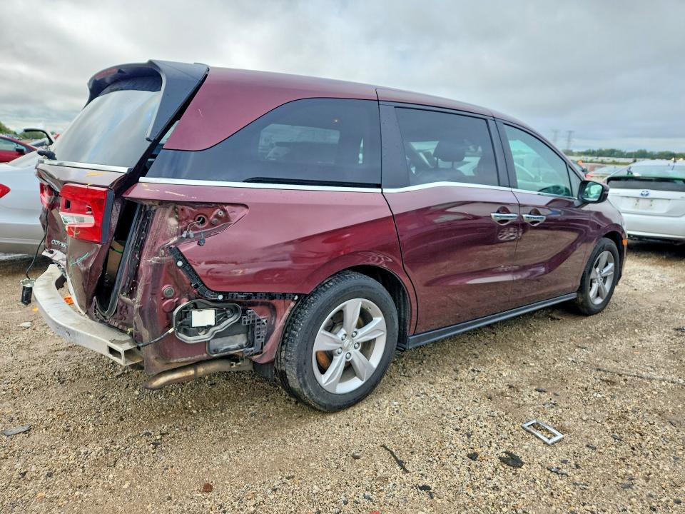 68987746 :رقم المزاد ، 5FNRL6H79KB002059 vin ، 2019 Honda Odyssey مزاد بيع
