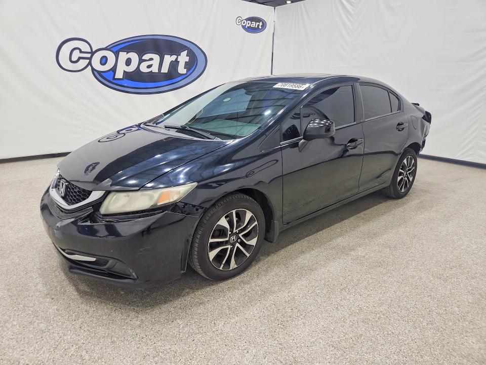 Auction sale of the 2013 Honda Civic, vin: 19XFB2F84DE279740, lot number: 70819586