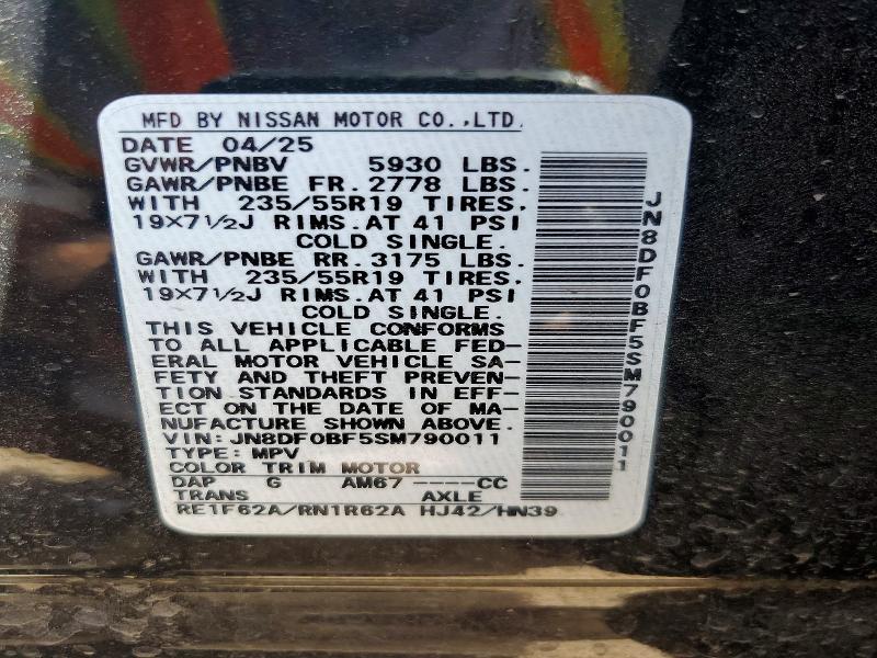 Продажа на аукционе авто 2025 Nissan Ariya, vin: JN8DF0BF5SM790011, номер лота: 68263876