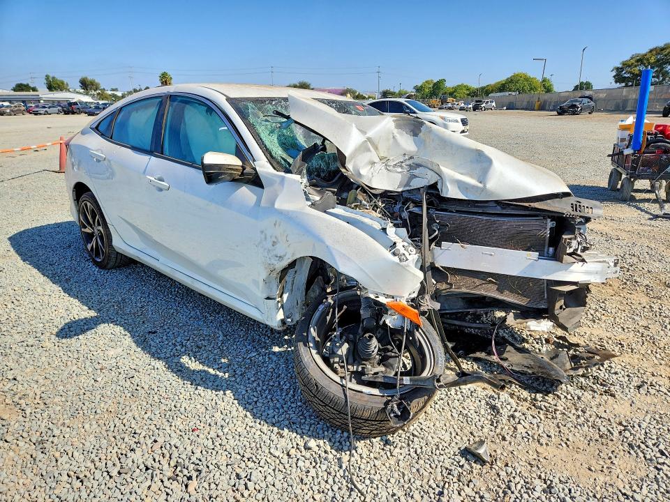 67290656 :رقم المزاد ، 2HGFC2F87LH591570 vin ، 2020 Honda Civic مزاد بيع