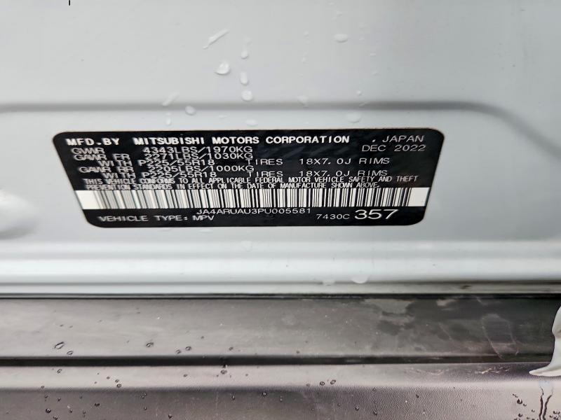 Продаж на аукціоні авто 2023 Mitsubishi Outlander Sport, vin: JA4ARUAU3PU005581, номер лоту: 67448736