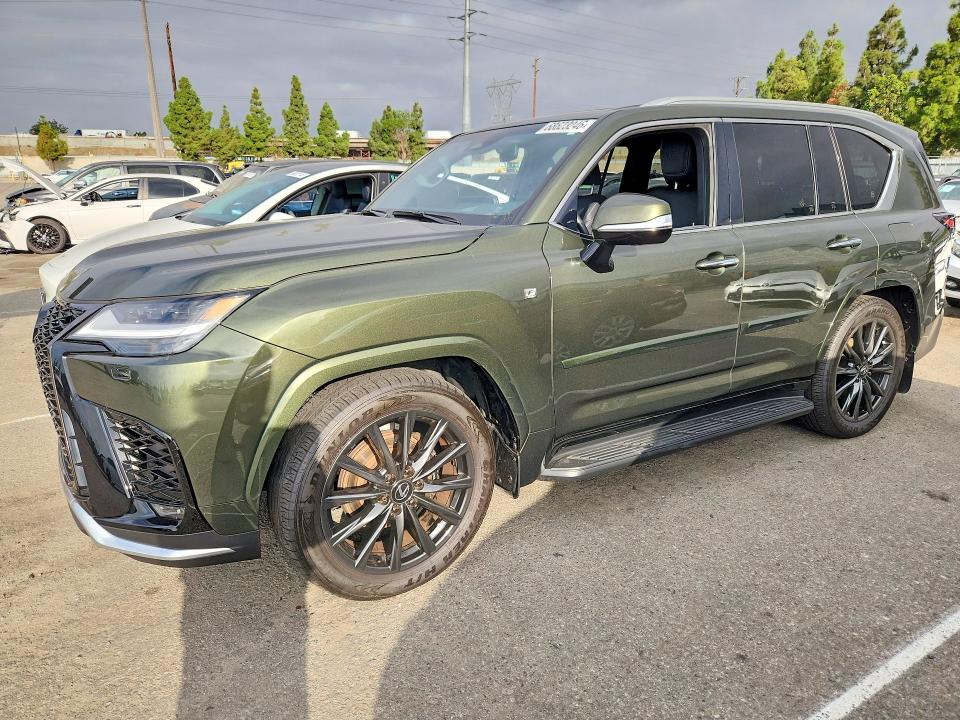 68623246 :رقم المزاد ، JTJMB7CX4S4079212 vin ، 2025 Lexus Lx 600 مزاد بيع