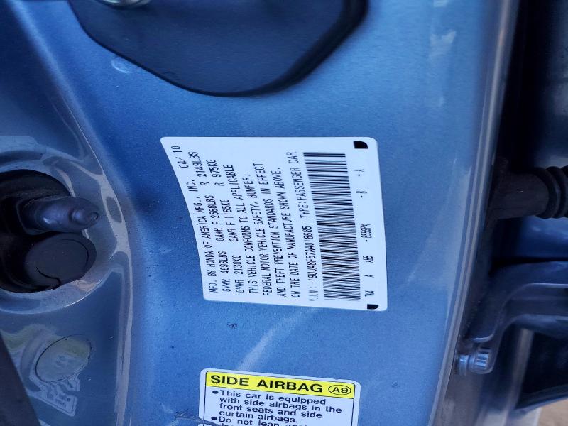 Aukcja sprzedaży 2010 Acura Tl, vin: 19UUA8F57AA018685, numer aukcji: 69539516
