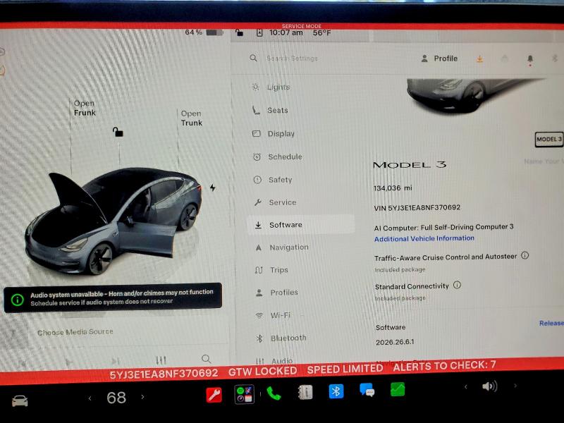 Aukcja sprzedaży 2022 Tesla Model 3, vin: 5YJ3E1EA8NF370692, numer aukcji: 69875836