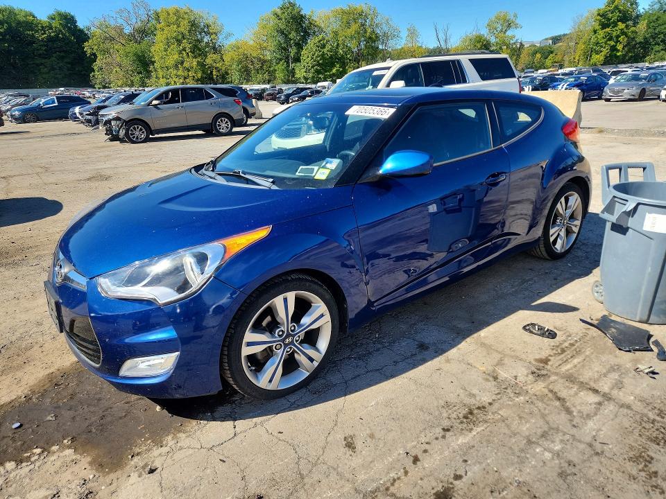 Auction sale of the 2017 Hyundai Veloster, vin: KMHTC6AD4HU316591, lot number: 70505366