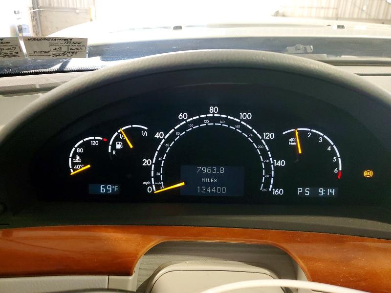 69145096 :رقم المزاد ، WDBNG70J11A147859         vin ، 2001 Mercedes-benz S مزاد بيع