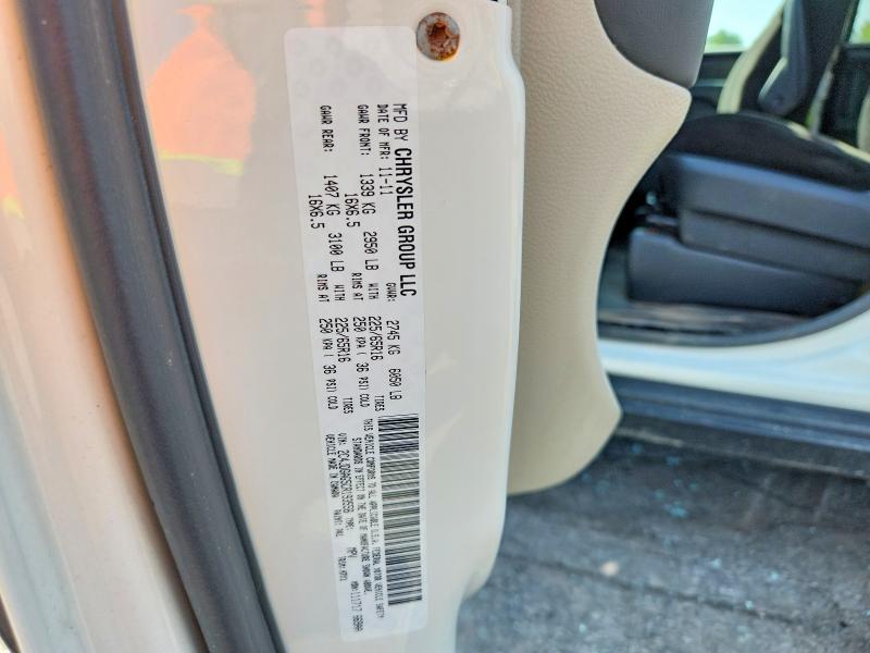 Auction sale of the 2012 Dodge Ram Van, vin: 2C4JDGAG5CR193558, lot number: 67819446