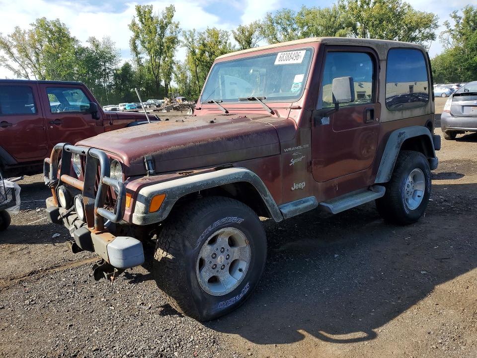 2001 Jeep Wrangler / Tj მანქანა იყიდება აუქციონზე, vin: 1J4FA49S31P358022, აუქციონის ნომერი: 68388496