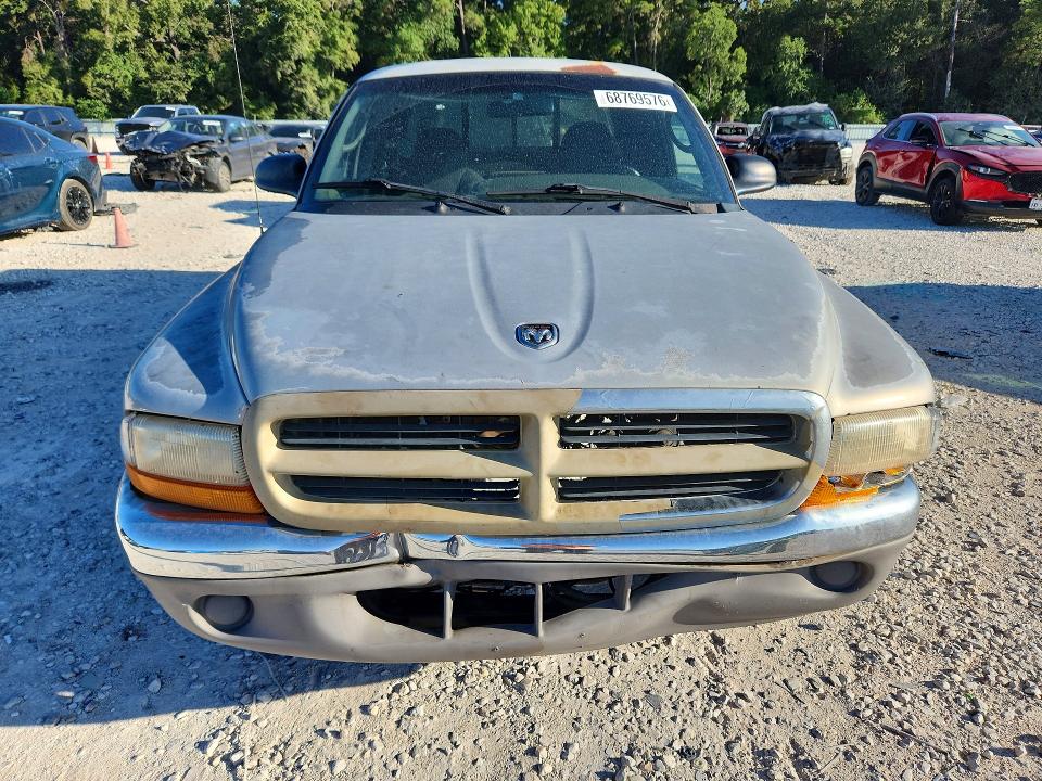 2000 Dodge Dakota მანქანა იყიდება აუქციონზე, vin: 1B7GL22N4YS550022, აუქციონის ნომერი: 68769576