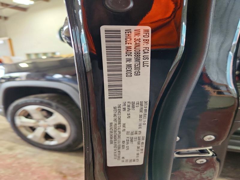 Продаж на аукціоні авто 2021 Jeep Compass, vin: 3C4NJDBB9MT530159, номер лоту: 69723776