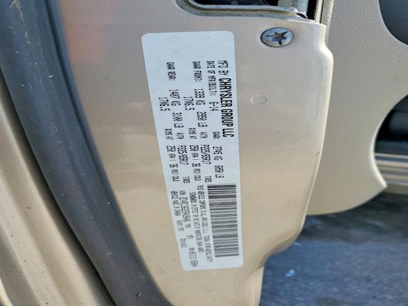 Aukcja sprzedaży 2014 Chrysler Town & Country, vin: 2C4RC1BG2ER439406, numer aukcji: 68537796