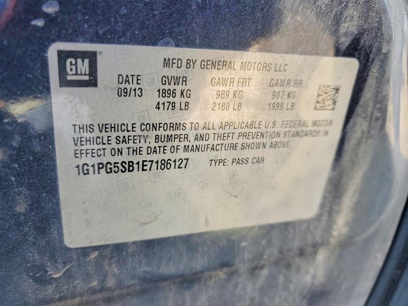 Продажа на аукционе авто 2014 Chevrolet Cruze, vin: 1G1PG5SB1E7186127, номер лота: 68244386