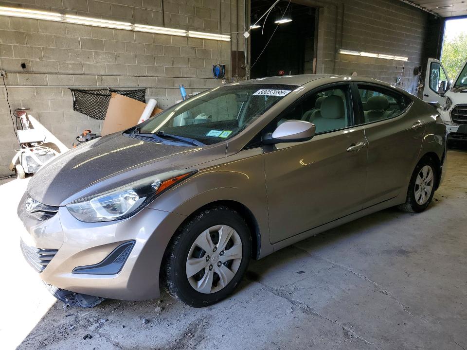 2016 Hyundai Elantra მანქანა იყიდება აუქციონზე, vin: 5NPDH4AEXGH742186, აუქციონის ნომერი: 68057096