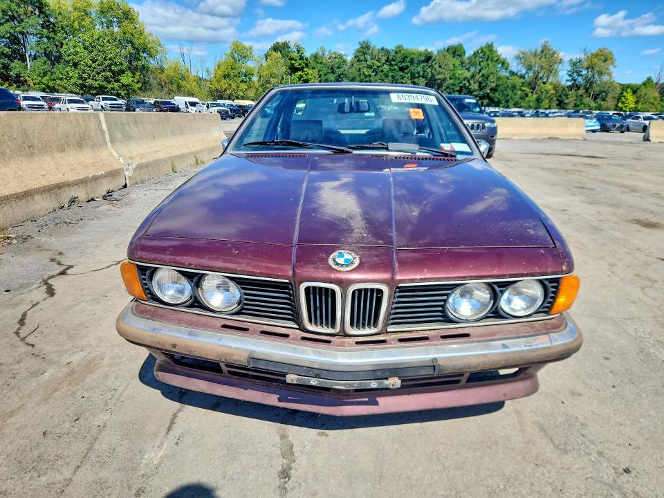 1985 Bmw 635 მანქანა იყიდება აუქციონზე, vin: WBAEC710909403066, აუქციონის ნომერი: 69394796