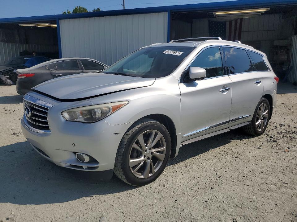2013 Infiniti Jx35 მანქანა იყიდება აუქციონზე, vin: 5N1AL0MM9DC342863, აუქციონის ნომერი: 67726966