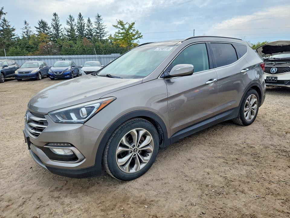 2018 Hyundai Santa Fe Sport მანქანა იყიდება აუქციონზე, vin: 5XYZUDLB8JG540062, აუქციონის ნომერი: 71240116