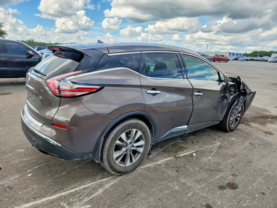 Продажа на аукционе авто 2015 Nissan Murano, vin: 5N1AZ2MG2FN233639, номер лота: 69627636