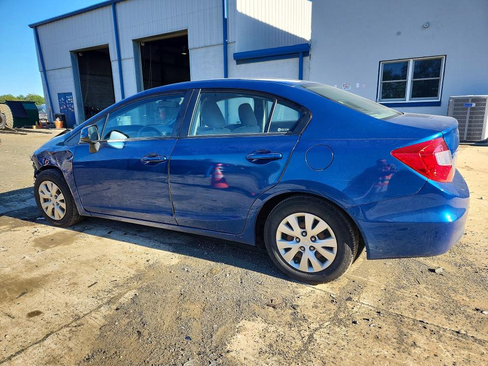 69131946 :رقم المزاد ، 2HGFB2F51CH535665 vin ، 2012 Honda Civic مزاد بيع