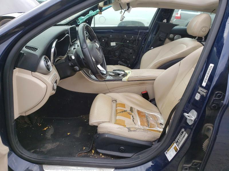67916796 :رقم المزاد ، 55SWF4JB8FU045969 vin ، 2015 Mercedes-benz C مزاد بيع