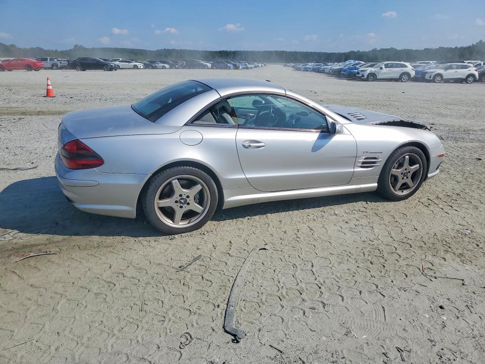 2004 Mercedes-benz Sl მანქანა იყიდება აუქციონზე, vin: WDBSK74F34F080499, აუქციონის ნომერი: 66838036