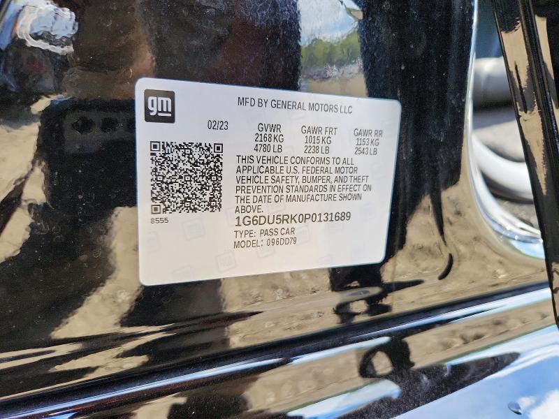 Продажа на аукционе авто 2023 Cadillac Ct5, vin: 1G6DU5RK0P0131689, номер лота: 67932626