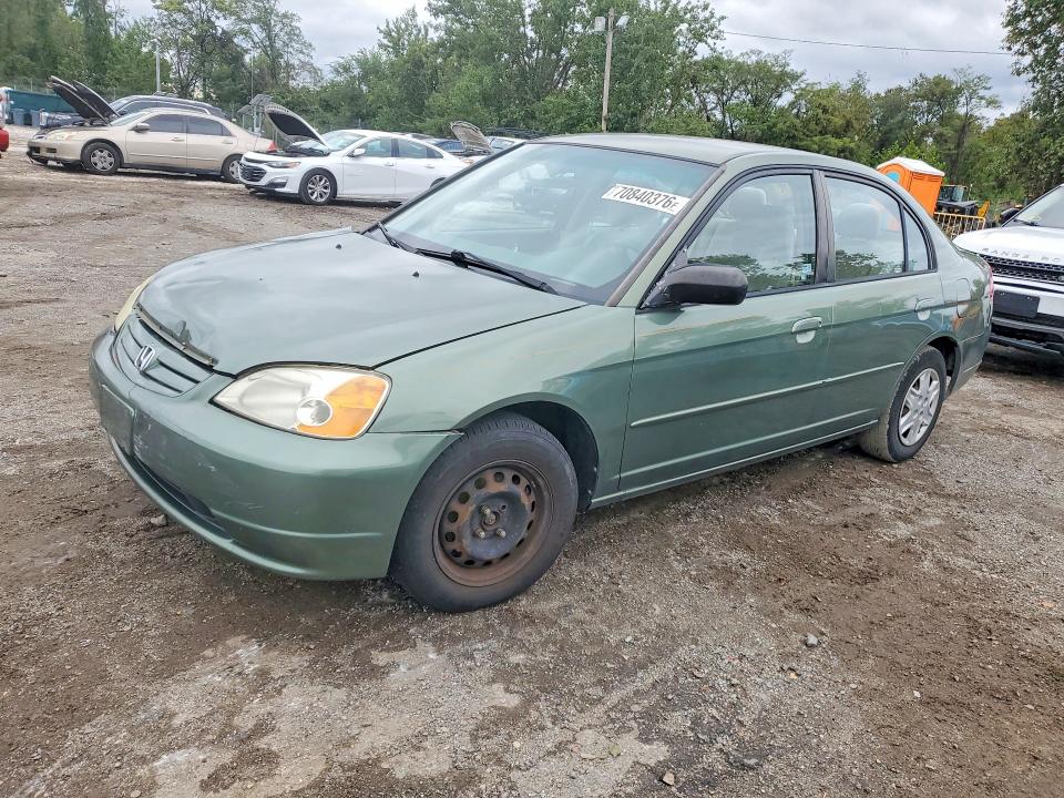 2003 Honda Civic მანქანა იყიდება აუქციონზე, vin: 2HGES16573H572239, აუქციონის ნომერი: 70840376