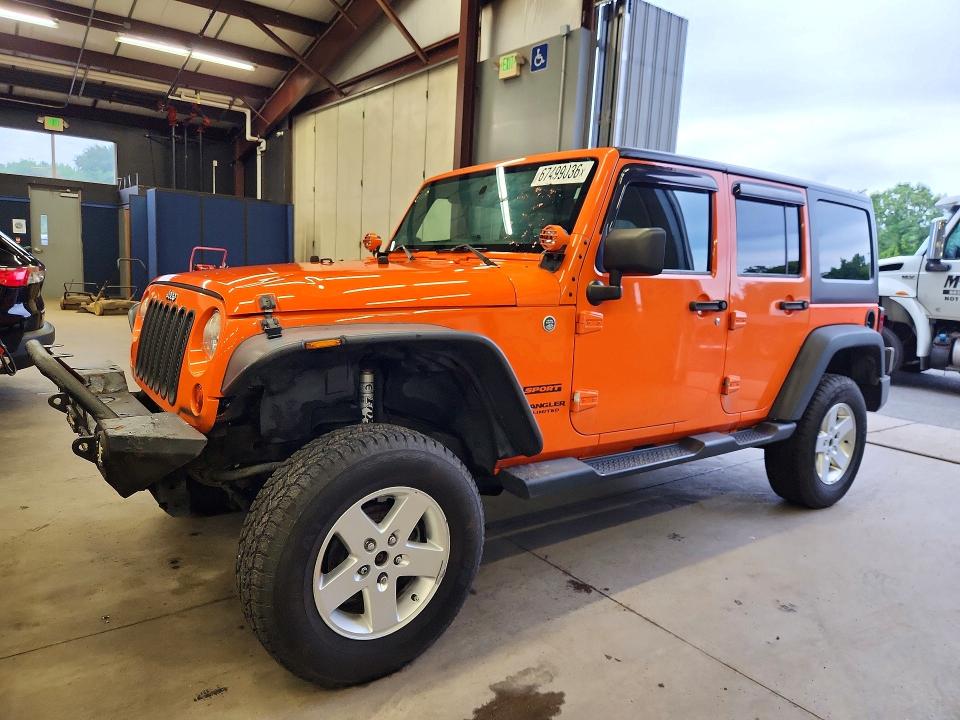 67499036 :رقم المزاد ، 1C4BJWDG5DL520120 vin ، 2013 Jeep Wrangler Unlimited مزاد بيع