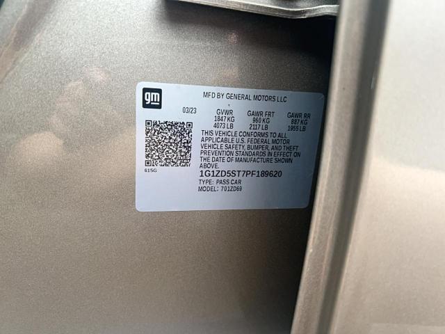 Aukcja sprzedaży 2023 Chevrolet Malibu, vin: 1G1ZD5ST7PF189620, numer aukcji: 69907046