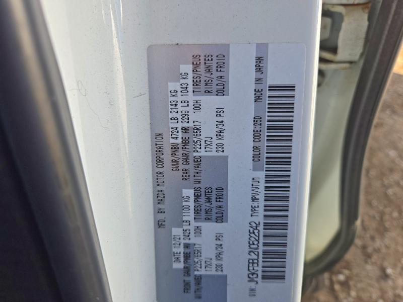69143846 :رقم المزاد ، JM3KFBBL2N0522542 vin ، 2022 Mazda Cx-5 مزاد بيع