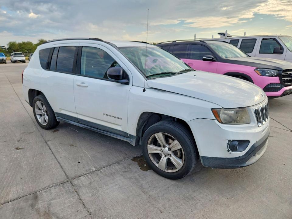 2016 Jeep Compass მანქანა იყიდება აუქციონზე, vin: 1C4NJCBA3GD615493, აუქციონის ნომერი: 68614656