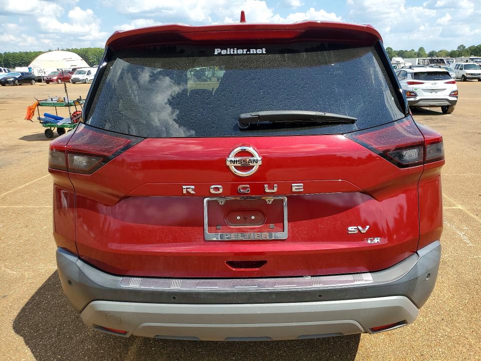 69066846 :رقم المزاد ، 5N1AT3BA2MC825220 vin ، 2021 Nissan Rogue مزاد بيع