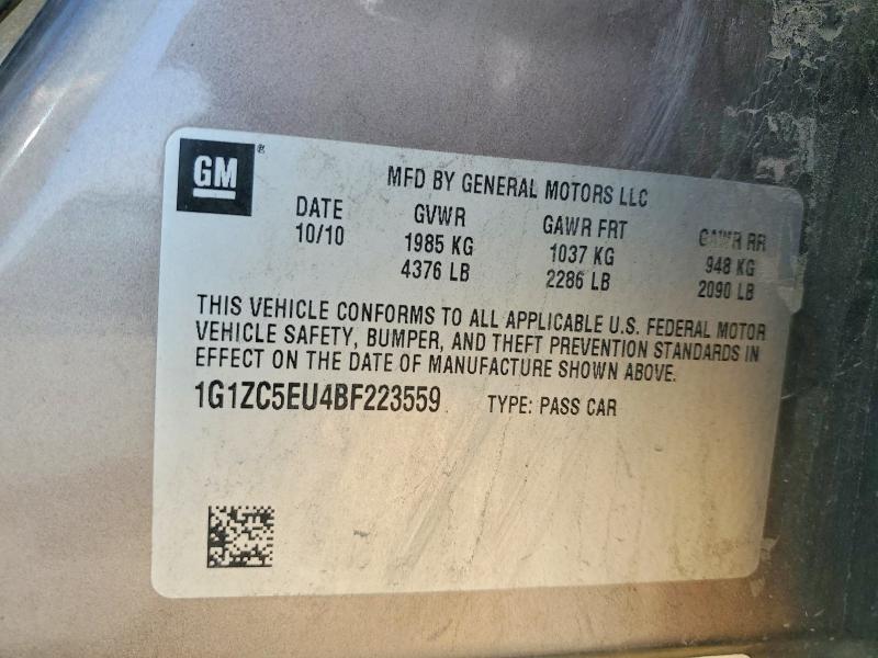 67388966 :رقم المزاد ، 1G1ZC5EU4BF223559 vin ، 2011 Chevrolet Malibu مزاد بيع