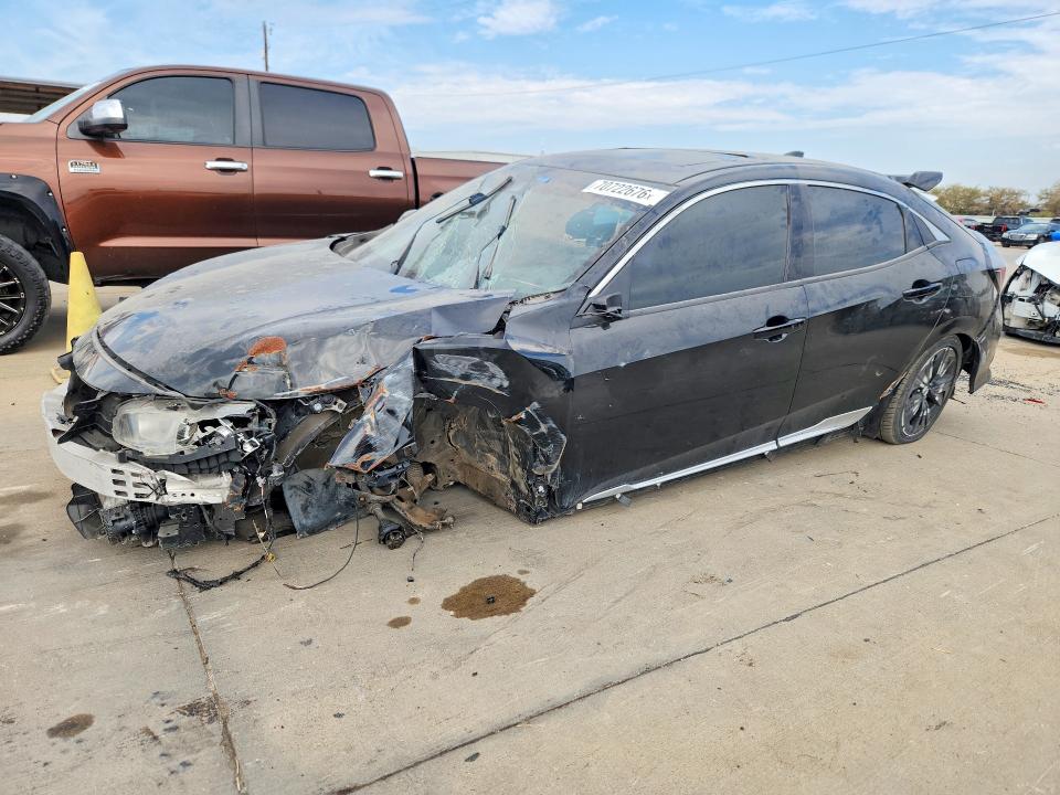 70722676 :رقم المزاد ، SHHFK7H81HU416366 vin ، 2017 Honda Civic مزاد بيع