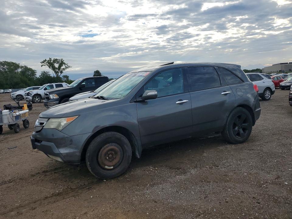 69108376 :رقم المزاد ، 2HNYD28827H537028 vin ، 2007 Acura Mdx مزاد بيع