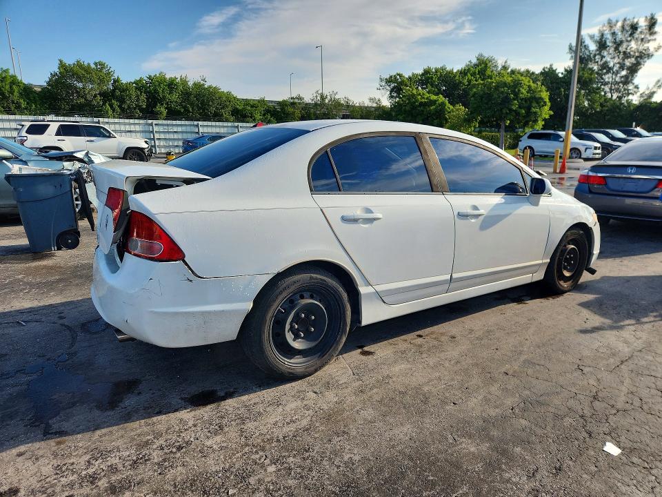69181186 :رقم المزاد ، 1HGFA16568L008261 vin ، 2008 Honda Civic مزاد بيع