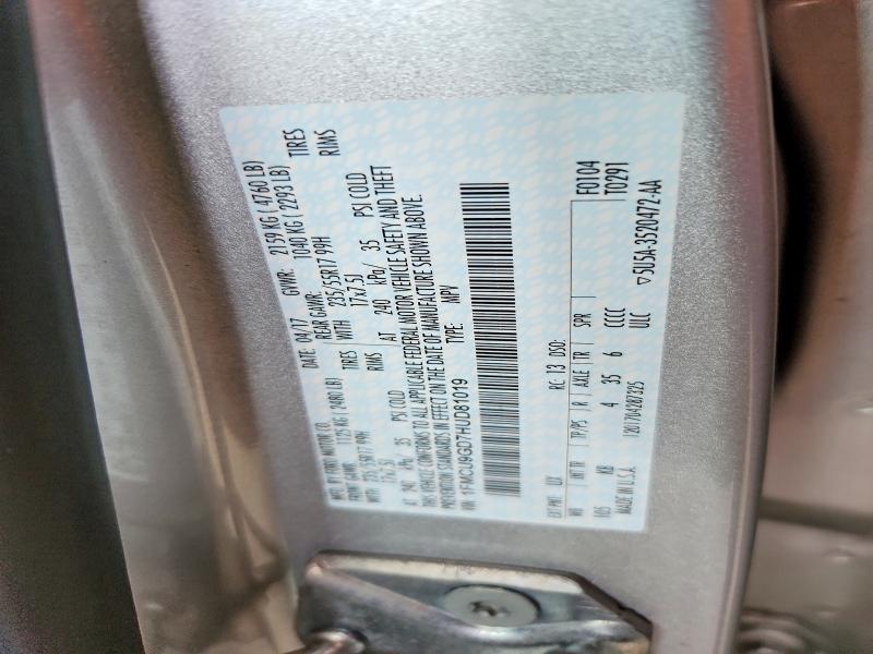 Aukcja sprzedaży 2017 Ford Escape, vin: 1FMCU9GD7HUD81019, numer aukcji: 69729866