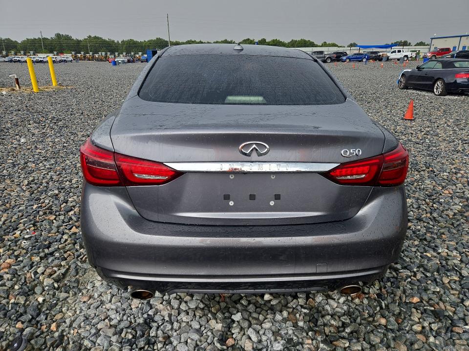 2018 Infiniti Q50 მანქანა იყიდება აუქციონზე, vin: JN1CV7AP1JM241114, აუქციონის ნომერი: 71058976