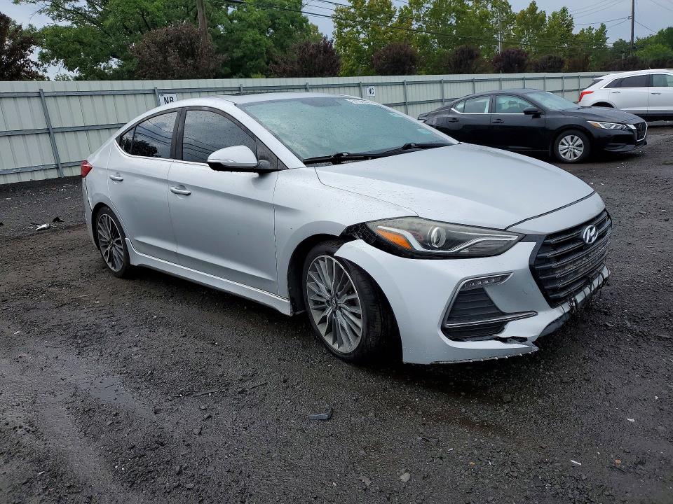Продаж на аукціоні авто 2018 Hyundai Elantra, vin: KMHD04LB4JU506054, номер лоту: 67702896