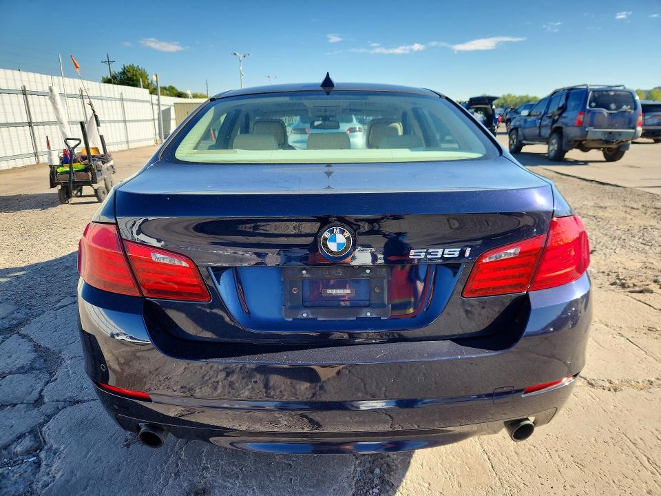 2012 Bmw 535 მანქანა იყიდება აუქციონზე, vin: WBAFU7C55CDU62496, აუქციონის ნომერი: 70118216