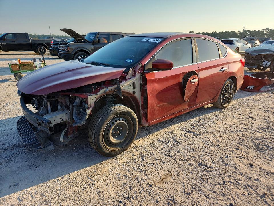 2016 Nissan Sentra მანქანა იყიდება აუქციონზე, vin: 3N1AB7AP3GL665042, აუქციონის ნომერი: 69819766