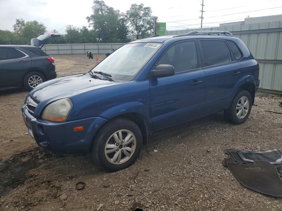 2009 Hyundai Tucson მანქანა იყიდება აუქციონზე, vin: KM8JM12B39U129574, აუქციონის ნომერი: 69006156