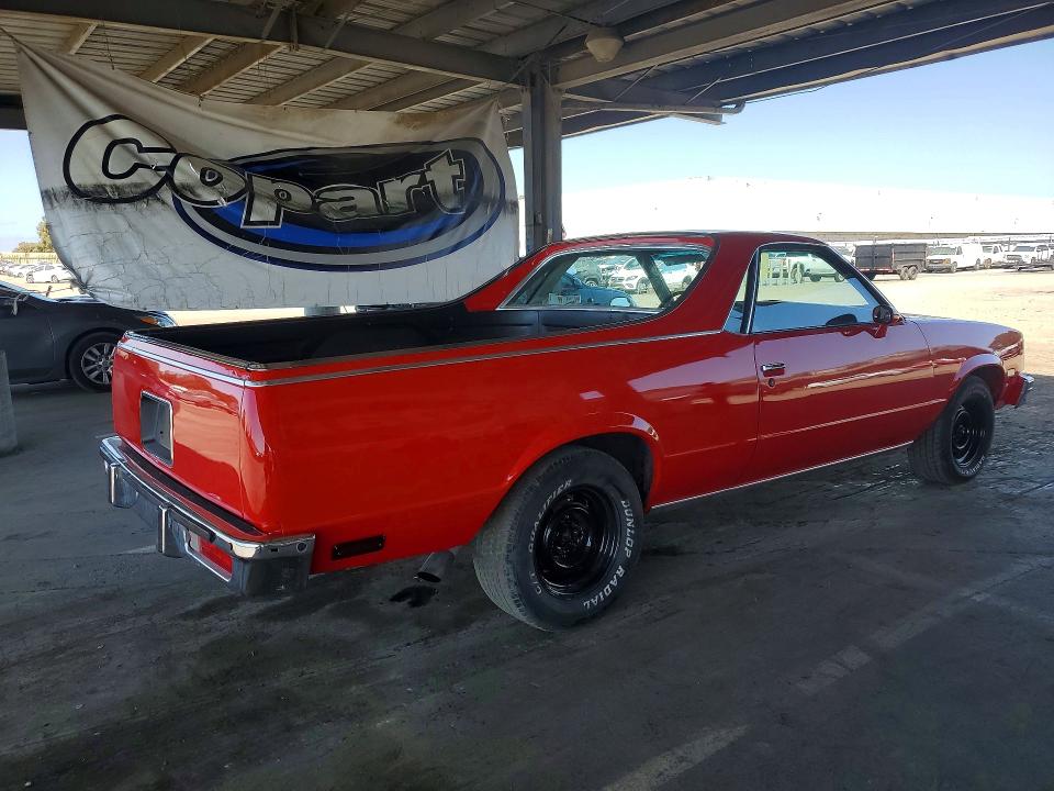 70296836 :رقم المزاد ، 1GCCW80H9DR281863 vin ، 1983 Chevrolet El Camino مزاد بيع