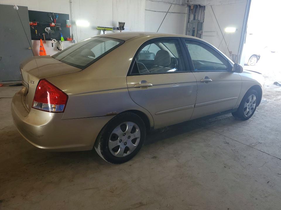 2009 Kia Spectra მანქანა იყიდება აუქციონზე, vin: KNAFE222695652236, აუქციონის ნომერი: 66905526
