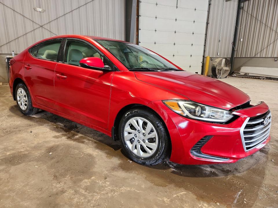 Продаж на аукціоні авто 2017 Hyundai Elantra, vin: KMHD74LF6HU394589, номер лоту: 70761426